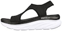 Buy (W) Skechers Relaxed-Fit D'lux Walker 'Hitam dan Putih' 119235-BLK
