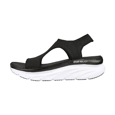 (W) Skechers Relaxed-Fit-Dlux-Walker 'Black and White'