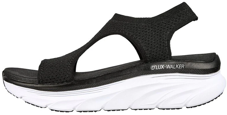 (W) Skechers Relaxed-Fit D'lux Walker 'Hitam dan Putih' 119235-BLK Buy (W) Skechers Relaxed-Fit D'lux Walker 'Hitam dan Putih' 119235-BLK