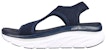 (W) Skechers Relaxed-Fit Dlux Walker 'Biru Navy' 119235-NVY