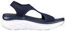 Order (W) Skechers Relaxed-Fit Dlux Walker 'Biru Navy' 119235-NVY