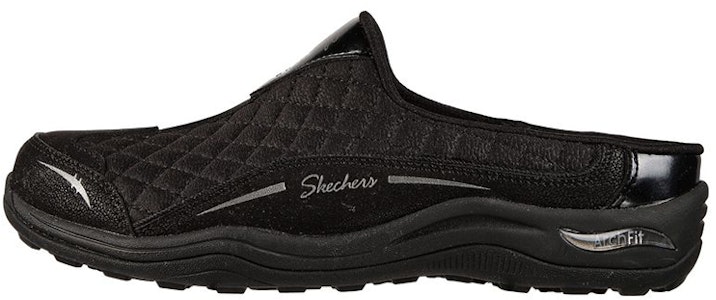 (W) 斯凯奇放松版:女鞋弓形支撑通勤黑色懒人鞋 100322-BBK Buy (W) 斯凯奇放松版:女鞋弓形支撑通勤黑色懒人鞋 100322-BBK