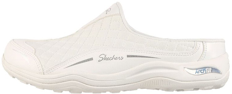 women-skechers-relaxed-fit-arch-fit-commute-white-slip-on-100322-wht