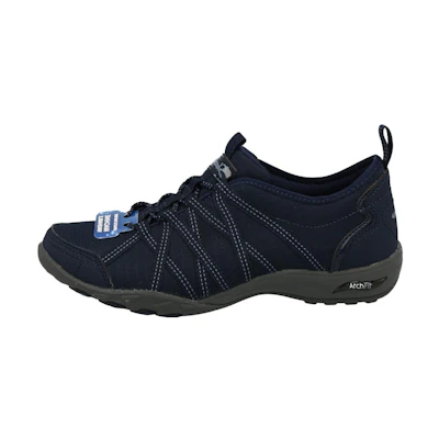 (W) Skechers Relaxed Fit: Arch Fit Comfy 'Paradise Found - Navy Blue'