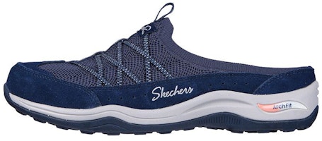 (Women) Skechers Relaxed Fit: Arch Fit Commute 'Blue Slip-On' 100386-NVY (Women) Skechers Relaxed Fit: Arch Fit Commute 'Blue Slip-On' 100386-NVY