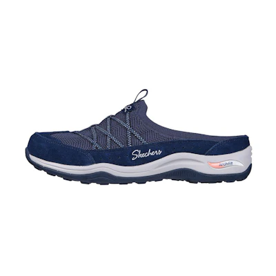 (W) Skechers Relaxed Fit: Arch Fit Commute 'Blue Slip-On'