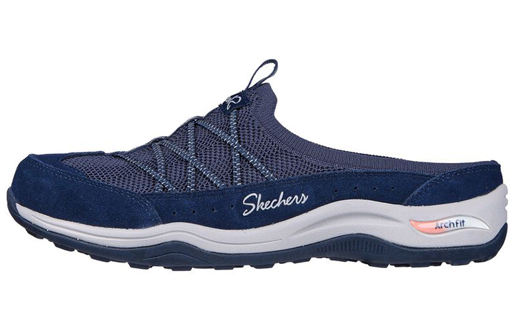 (Women) Skechers Relaxed Fit: Arch Fit Commute 'Blue Slip-On' 100386-NVY