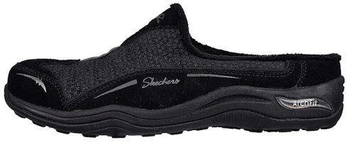(Women) Skechers Relaxed Fit: Arch Fit Commute 'Casual Fashion Mule Black' 100328-BBK (Women) Skechers Relaxed Fit: Arch Fit Commute 'Casual Fashion Mule Black' 100328-BBK