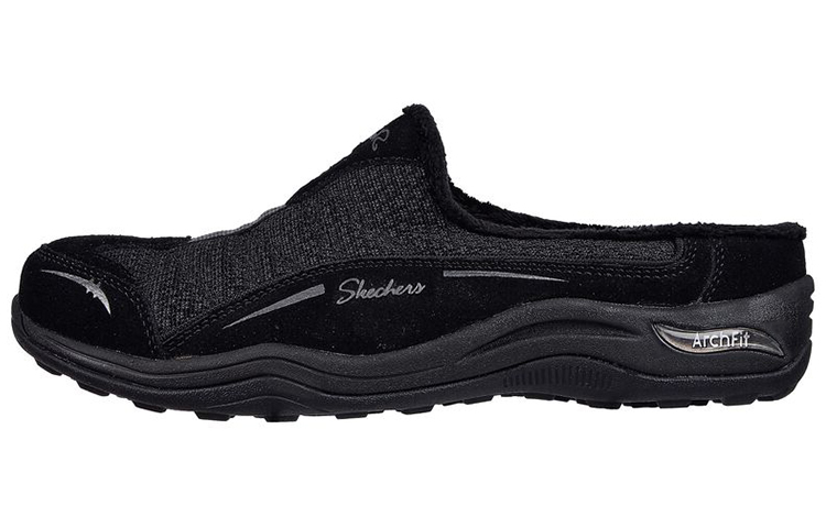 (Women) Skechers Relaxed Fit: Arch Fit Commute 'Casual Fashion Mule Black' 100328-BBK