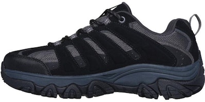 (Women) Skechers Relaxed Fit 'Black' 180185-BKCC (Women) Skechers Relaxed Fit 'Black' 180185-BKCC