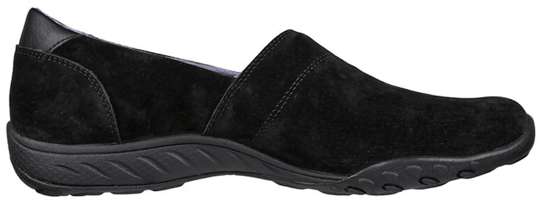 Skechers 寬鬆版型:Breathe-Easy 一腳蹬運動休閒鞋 女款 黑色 Order Skechers 寬鬆版型:Breathe-Easy 一腳蹬運動休閒鞋 女款 黑色