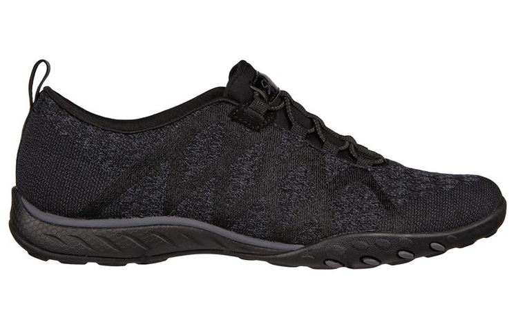 (W) Skechers Relaxed Fit: Breathe-Easy 'Black Casual Slip-On' 圖 2