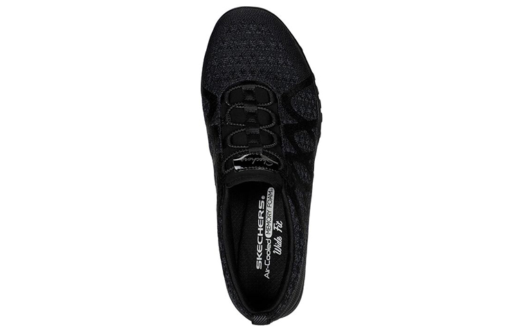 (W) Skechers Relaxed Fit: Breathe-Easy 'Black Casual Slip-On' 圖 4