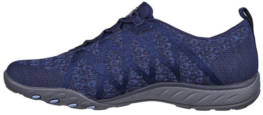 (Women) Skechers Relaxed Fit: Breathe-Easy 'Blue Slip-On' 100301-NVY Buy (Women) Skechers Relaxed Fit: Breathe-Easy 'Blue Slip-On' 100301-NVY