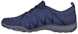 (W) Skechers Relaxed Fit: Breathe-Easy 'Slip-On Biru' 100301-NVY