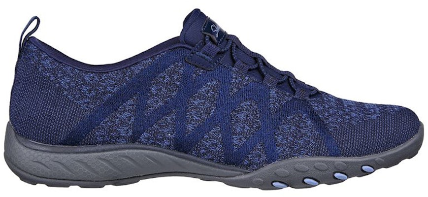 (Women) Skechers Relaxed Fit: Breathe-Easy 'Blue Slip-On' 100301-NVY Order (Women) Skechers Relaxed Fit: Breathe-Easy 'Blue Slip-On' 100301-NVY