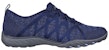 (W) Skechers Relaxed Fit: Breathe-Easy 'Slip-On Biru' 100301-NVY