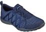 Lookbook (W) Skechers Relaxed Fit: Breathe-Easy 'Slip-On Biru' 100301-NVY
