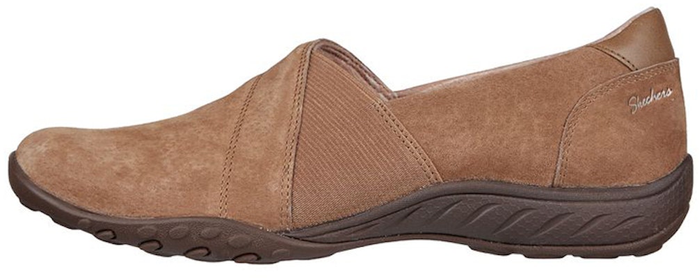 (Women) Skechers Relaxed Fit: Breathe-Easy 'Easy Slip-On Brown' 100377-DSCH Buy (Women) Skechers Relaxed Fit: Breathe-Easy 'Easy Slip-On Brown' 100377-DSCH