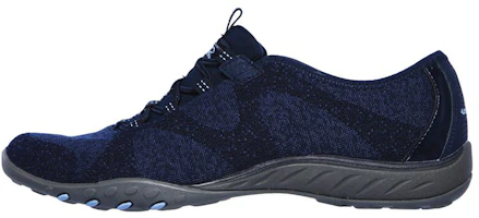 (Women) Skechers Relaxed Fit: Breathe-Easy 'Navy' 23855-NVY (Women) Skechers Relaxed Fit: Breathe-Easy 'Navy' 23855-NVY