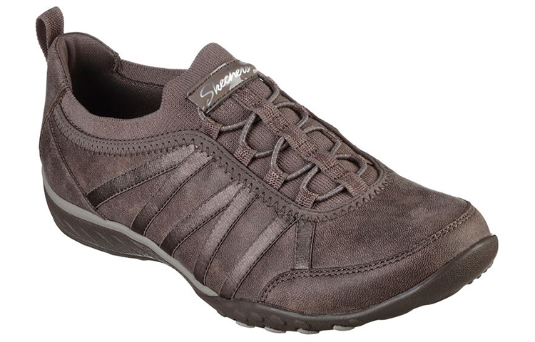 Lookbook (W) Skechers Relaxed Fit: Breathe-Easy ''Slip-On Casual Marrone'' 100371-DKTP