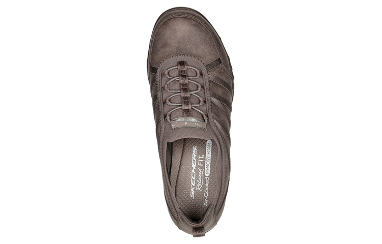 Shop (W) Skechers Relaxed Fit: Breathe-Easy ''Slip-On Casual Marrone'' 100371-DKTP
