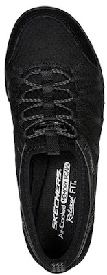 (W) 스케쳐스 릴랙스드 핏: 브리드 블랙 (Skechers Relaxed Fit: Breathe Black) 100561-BBK Shop (W) 스케쳐스 릴랙스드 핏: 브리드 블랙 (Skechers Relaxed Fit: Breathe Black) 100561-BBK