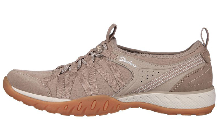 (Women) Skechers Relaxed Fit: Breathe 'Grey Brown' 100561-TPE