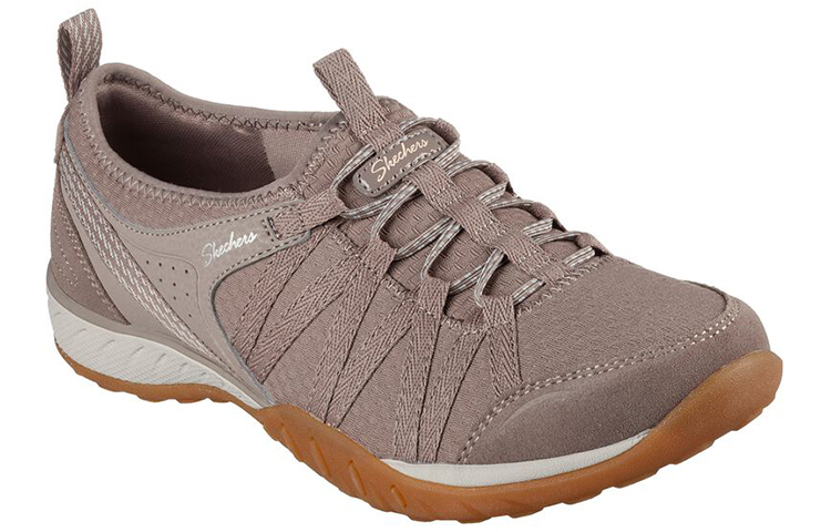 (W) Skechers Relaxed Fit: Breathe 'Grey Brown' 圖 3