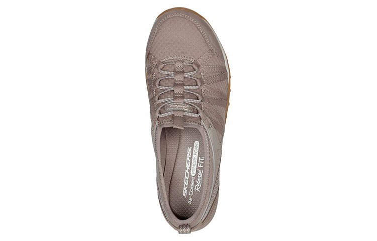 (W) Skechers Relaxed Fit: Breathe 'Grey Brown' 圖 4