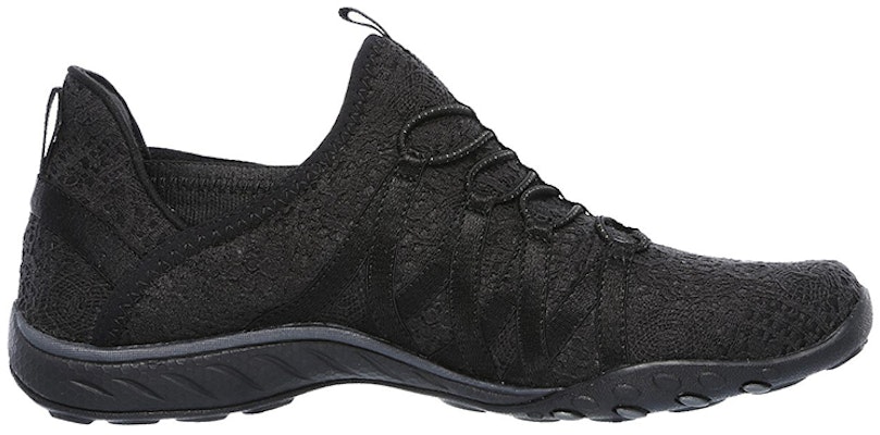 (Women) Skechers Relaxed Fit: Breathe Easy - Harmonia 'Black Slip-On' 23097-BLK Order (Women) Skechers Relaxed Fit: Breathe Easy - Harmonia 'Black Slip-On' 23097-BLK