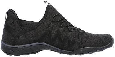Order (W) Skechers Santai: Breathe Easy - Harmonia 'Hitam Slip-On' 23097-BLK