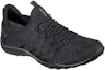 Lookbook (W) Skechers Relaxed Fit: Breathe Easy - Harmonia 'Hitam Slip-On' 23097-BLK