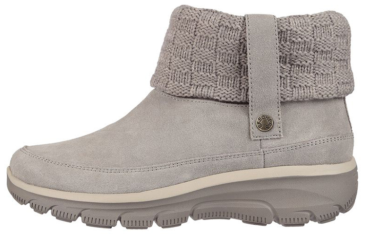(W) Skechers Relaxed Fit 'Casual Fashion Ankle Boot Grey Brown'