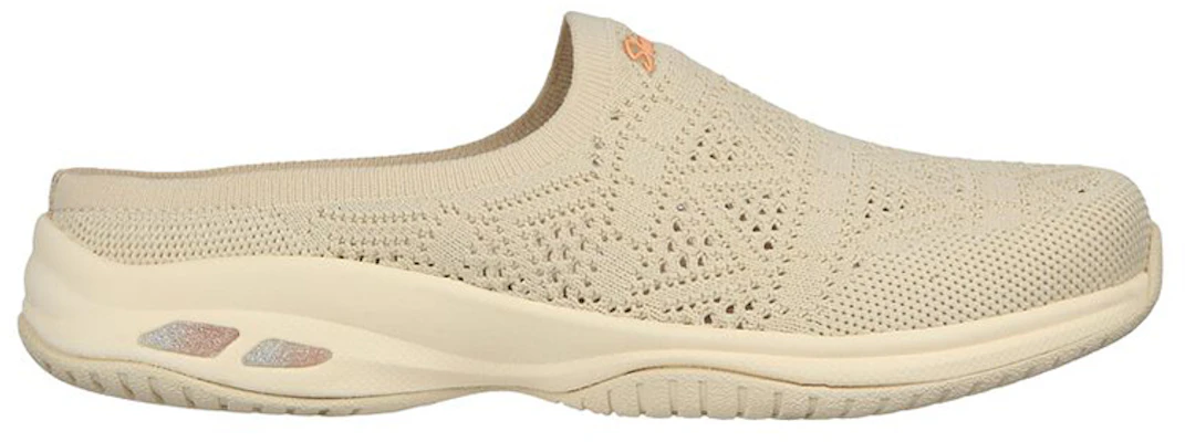 (W) Skechers Relaxed Fit: Commute Time ''Beige'' Damen Slipper 100500-NAT Order (W) Skechers Relaxed Fit: Commute Time ''Beige'' Damen Slipper 100500-NAT