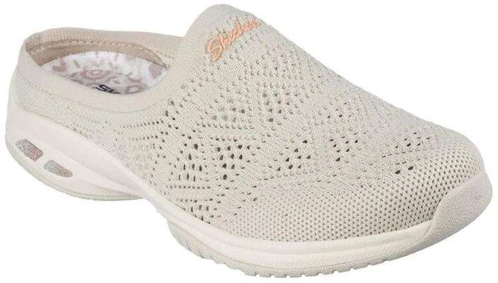 (W) Skechers Relaxed Fit: Commute Time ''Beige'' Damen Slipper 100500-NAT Lookbook (W) Skechers Relaxed Fit: Commute Time ''Beige'' Damen Slipper 100500-NAT