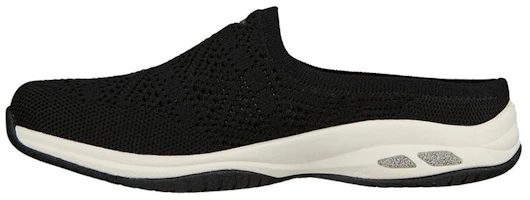 (Women) Skechers Relaxed Fit: Commute Time 'Black Slip-On' 100500-BKW (Women) Skechers Relaxed Fit: Commute Time 'Black Slip-On' 100500-BKW