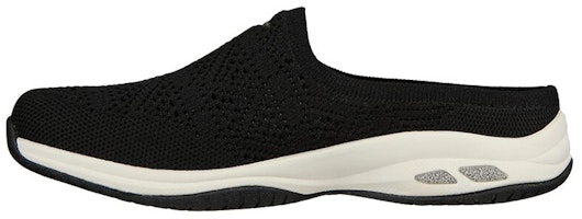 (Women) Skechers Relaxed Fit: Commute Time 'Black Slip-On' 100500-BKW (Women) Skechers Relaxed Fit: Commute Time 'Black Slip-On' 100500-BKW