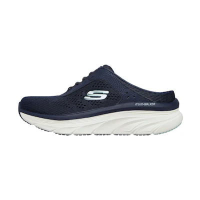 (W) Skechers Relaxed Fit: D'lux Walker-Calm Aura 'Navy Blue'