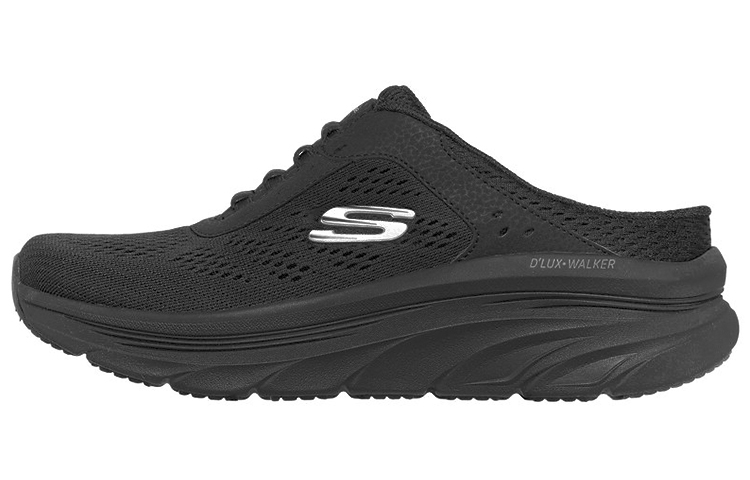Buy (Women) Skechers Relaxed Fit: D'lux Walker-Calm Aura 'Black Slip-On' 149359-BBK