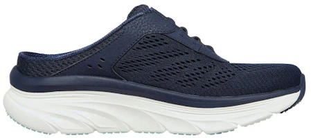 Order Skechers 休閒寬鬆款:D'lux Walker-Calm Aura 時尚休閒半拖鞋 女款 海軍藍