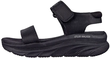 (Women) Skechers Relaxed Fit: D'Lux Walker-New Block 'All Black' 119226-BBK (Women) Skechers Relaxed Fit: D'Lux Walker-New Block 'All Black' 119226-BBK