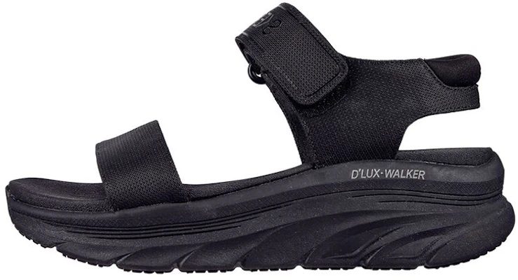 (W) Skechers Relaxed Fit: D'Lux Walker-New Block 'Hitam Penuh' 119226-BBK Buy (W) Skechers Relaxed Fit: D'Lux Walker-New Block 'Hitam Penuh' 119226-BBK