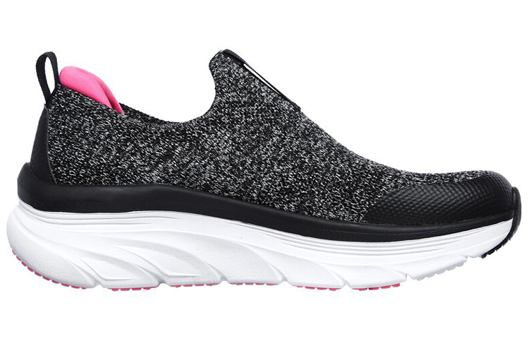 Order (Women) Skechers Relaxed Fit: D'lux Walker-Quick Upgrade 'Black Grey' 149128-BKPK