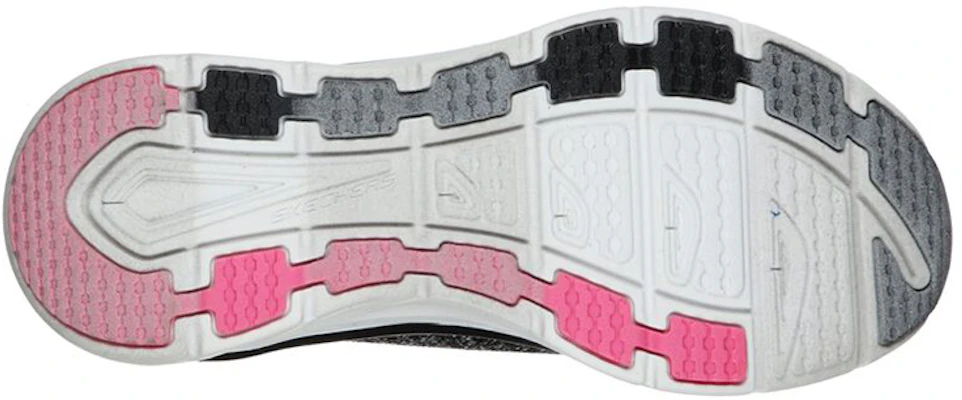 (Women) Skechers Relaxed Fit: D'lux Walker-Quick Upgrade 'Black Grey' 149128-BKPK Details for (Women) Skechers Relaxed Fit: D'lux Walker-Quick Upgrade 'Black Grey' 149128-BKPK