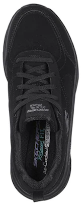 Skechers 休閒合腳款:D'Lux Walker - 純粹享受 女款運動休閒鞋 全黑色 Shop Skechers 休閒合腳款:D'Lux Walker - 純粹享受 女款運動休閒鞋 全黑色