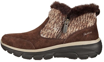 (Women) Skechers Relaxed Fit 'Fashion Durable Boot Brown' 167329-CHOC (Women) Skechers Relaxed Fit 'Fashion Durable Boot Brown' 167329-CHOC