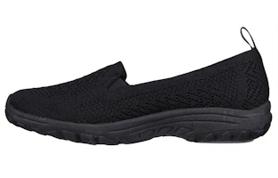 (Women) Skechers Relaxed Fit: Reggae 'Black' 158440-BBK (Women) Skechers Relaxed Fit: Reggae 'Black' 158440-BBK
