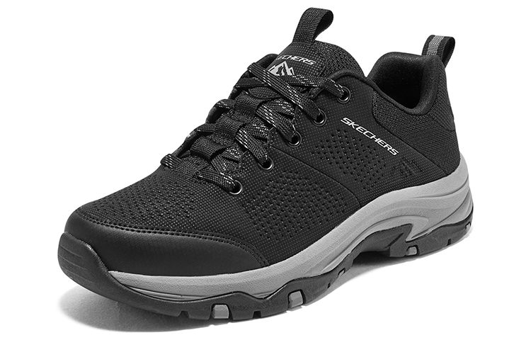 Lookbook (W) Skechers Relaxed Fit: Trego Trail Destiny 'Hitam Kelabu' 180006C-BKCC