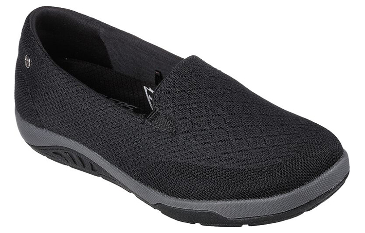 Lookbook (W) Skechers Relaxed Fit Arch Fit Reggae Cup-Rivers ''Schwarz'' 158488-BLK